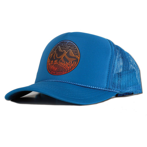 Alpenglow Trucker Hat - Turquoise
