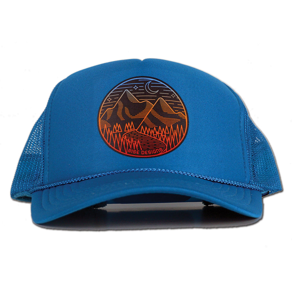 Alpenglow Trucker Hat - Turquoise
