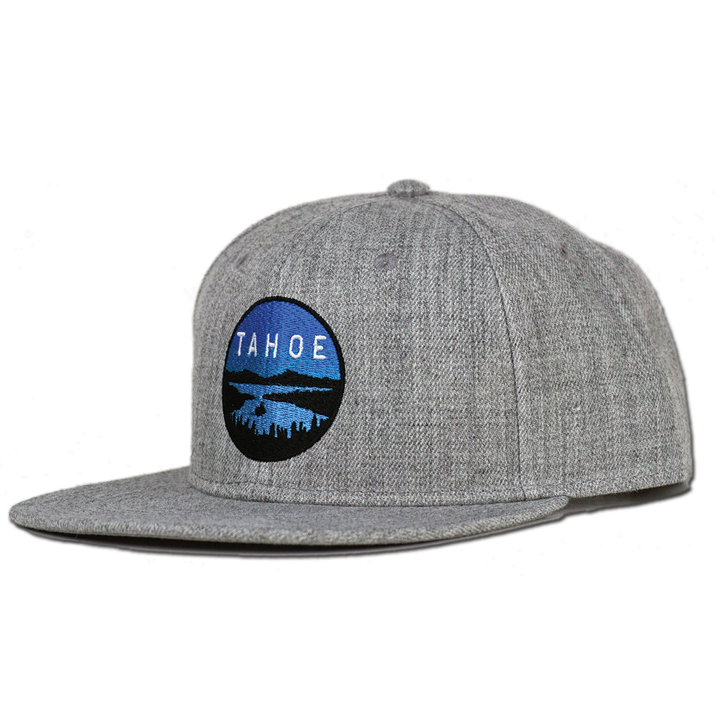 Emerald Bay Snapback Hat - Heather Grey