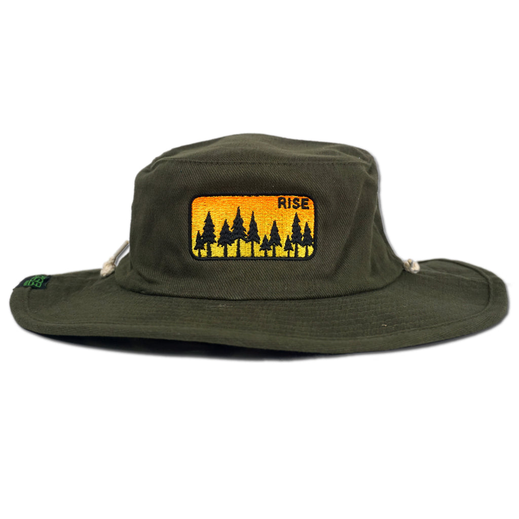 Safari Sunrise Hat - Olive Green