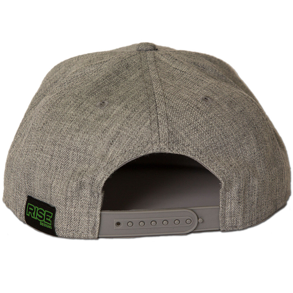 The Sierra Nevada Snapback Hat - Heather Grey
