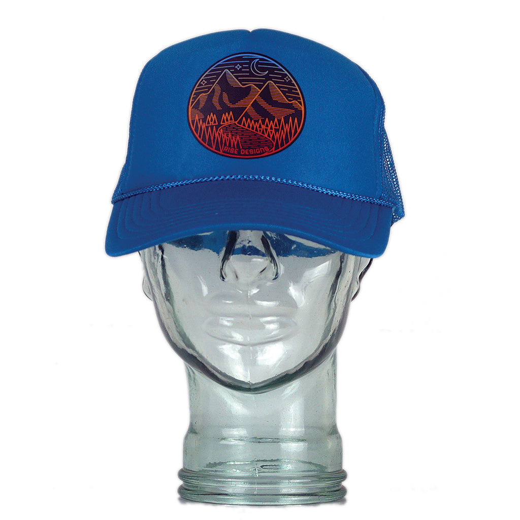 Alpenglow Trucker Hat - Turquoise