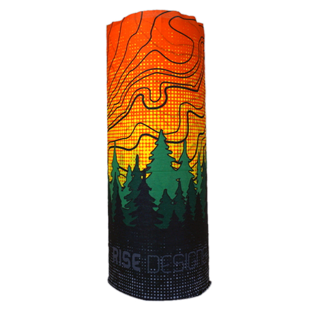 Neck Gaiter - Forest Explorer design - Multi Color