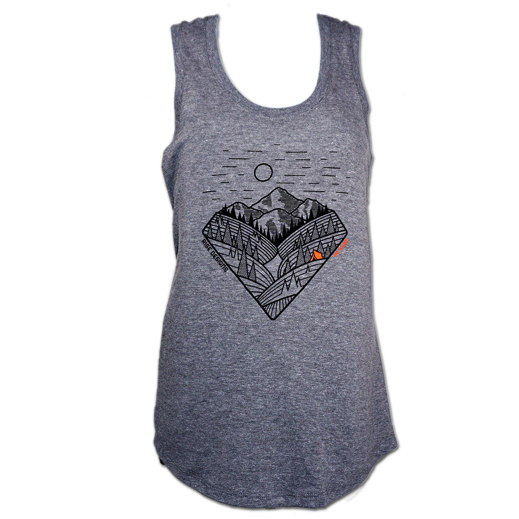 camping top Go Camp - Racerback Tank Top - Women's