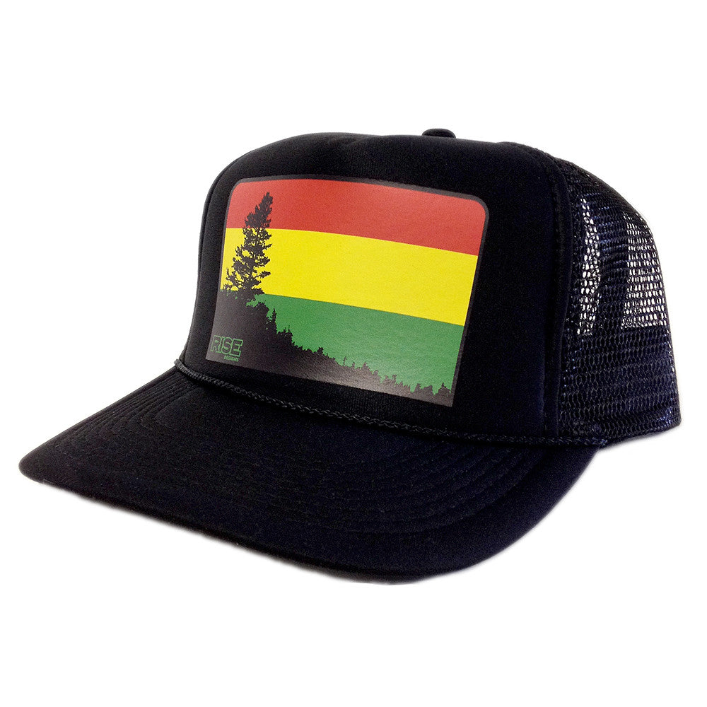 Tahoe Irie Vibes Trucker Hat - Black