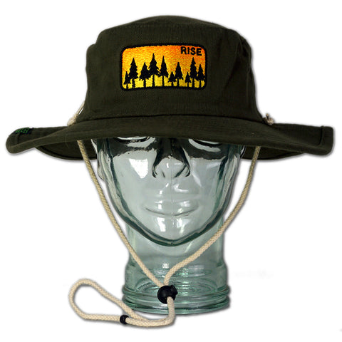 Safari Sunrise Hat - Olive Green