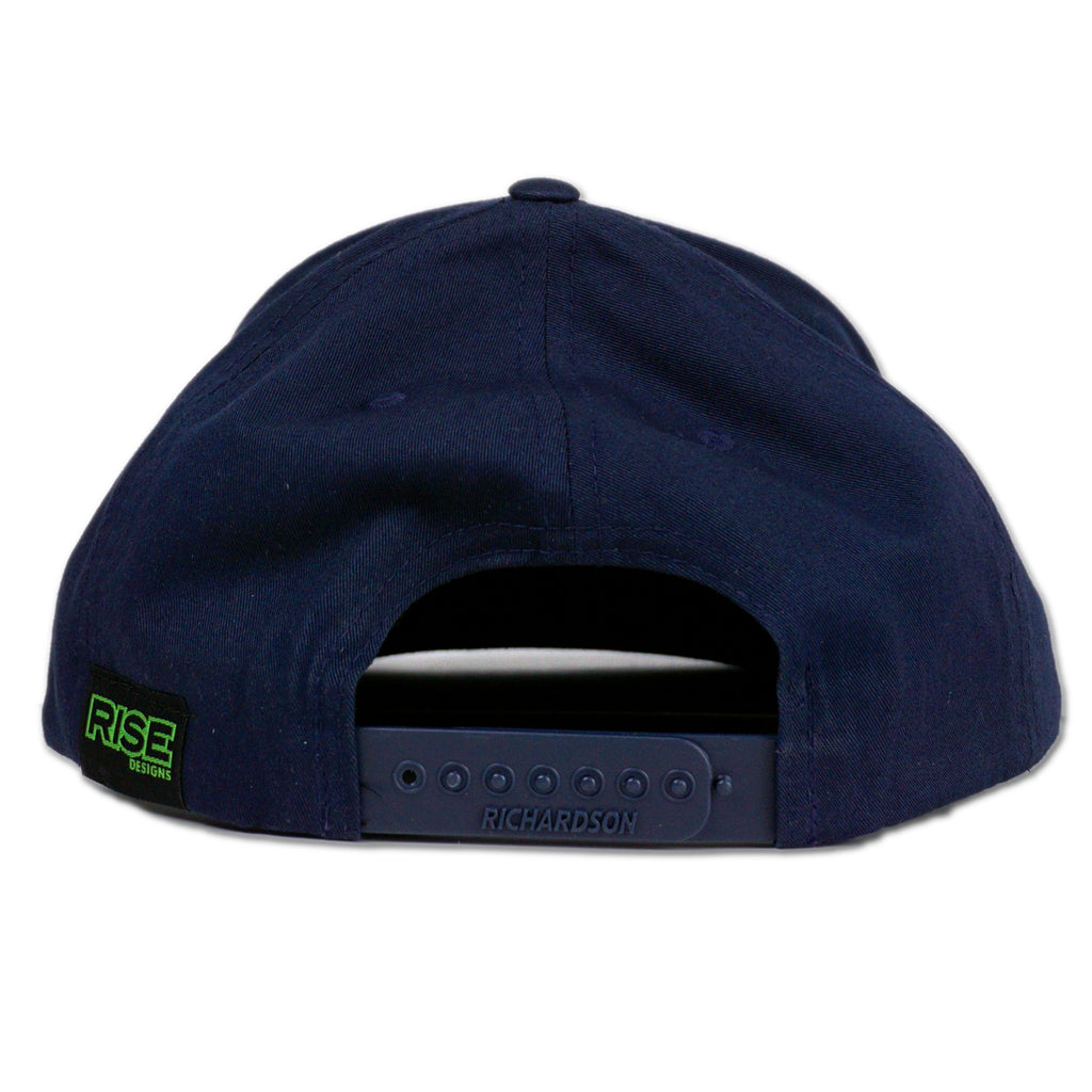 Twin Trees - Snapback Hat - Navy